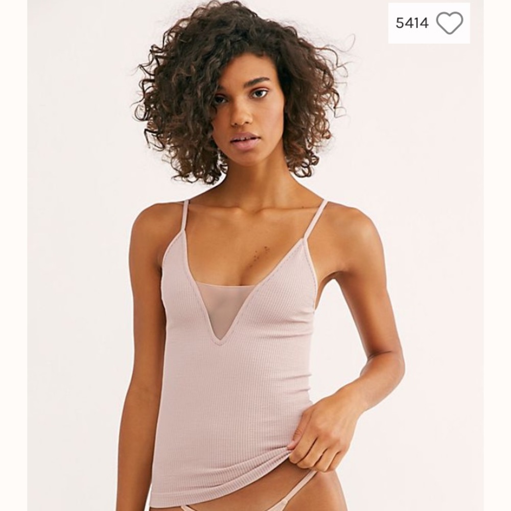 FREE PEOPLE RIBBED CAMI
